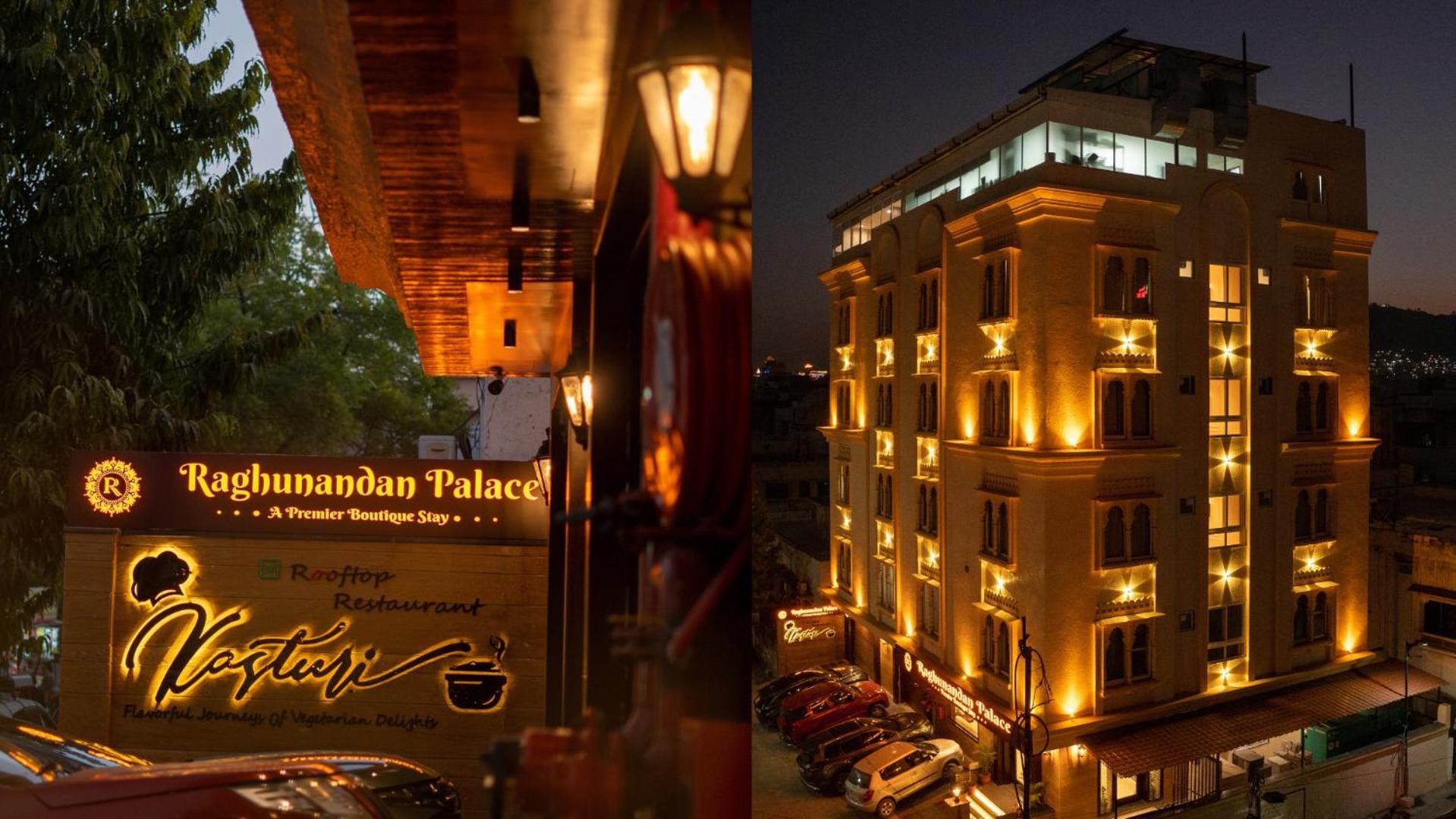 Raghunandan Palace - A Premier Boutique Stay, City Center & 500 Meters From City Railway Station Удайпур Екстериор снимка